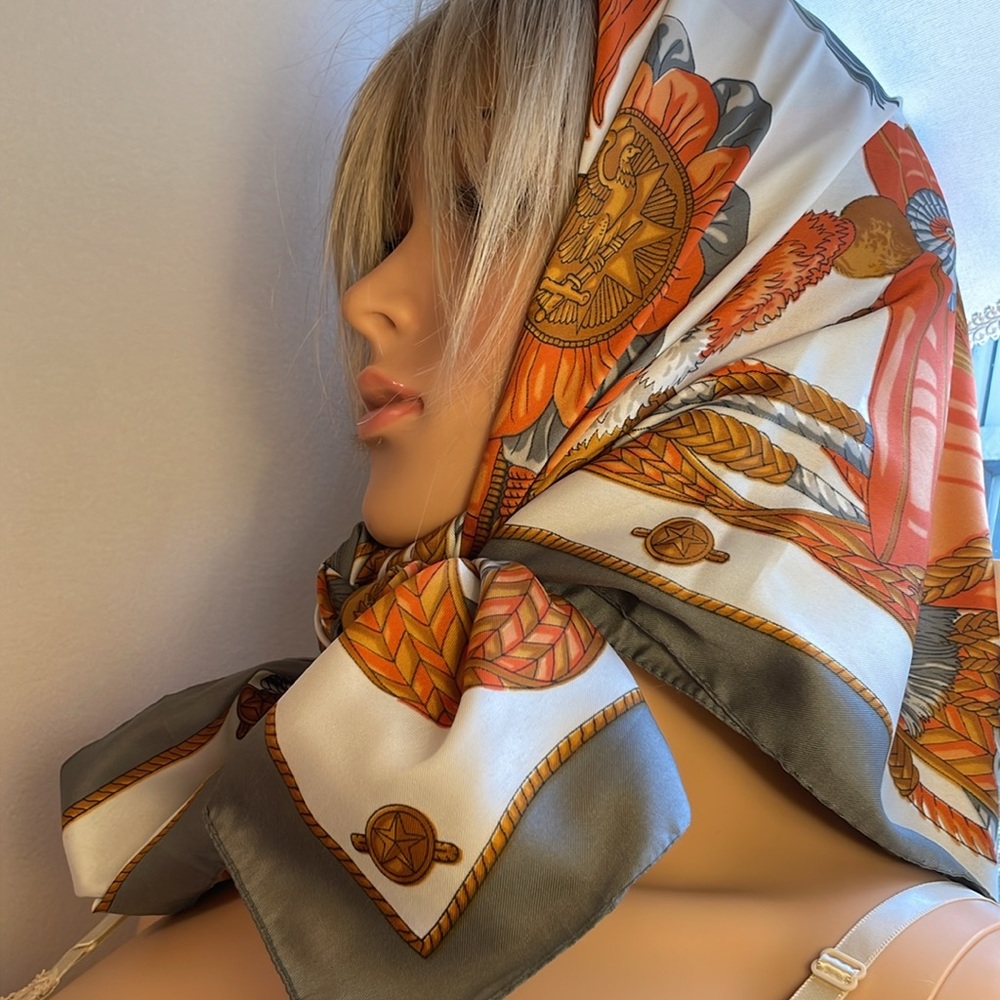 EXIMIOUS OF LONDON scarf 100% . Made in Italy